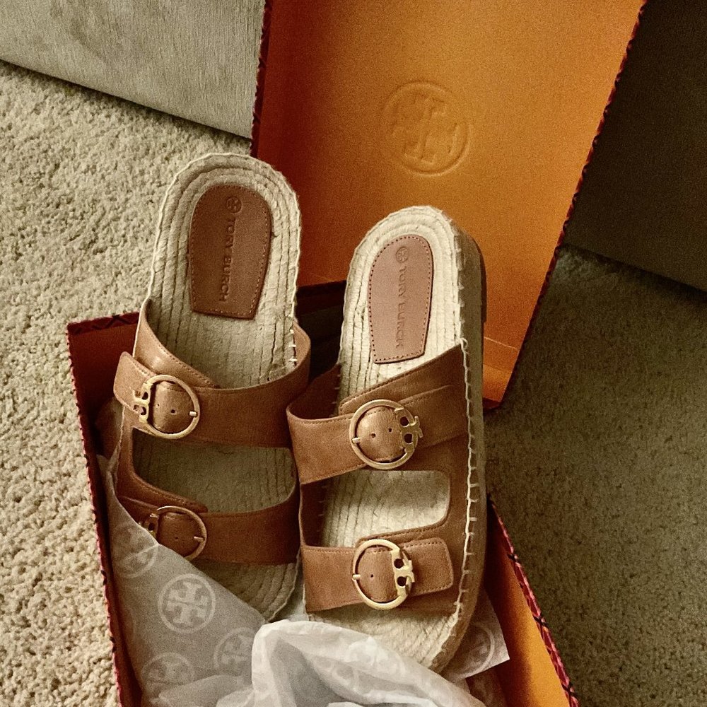 Tory Burch Selby Slides - Brand new in box!